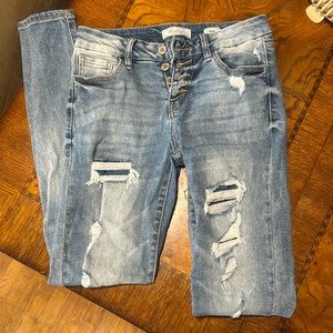 Kancun Signature Mid-Rise skinny jeans size 24